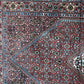 Orientteppich handgeknüpft Bidjar Läufer 136x70 cm