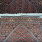 Orientteppich handgeknüpft Bidjar Läufer 136x70 cm