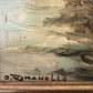 Orielo Romanello (XX) Ölgemälde Venedig 1979 Kanalszene 45x36cm