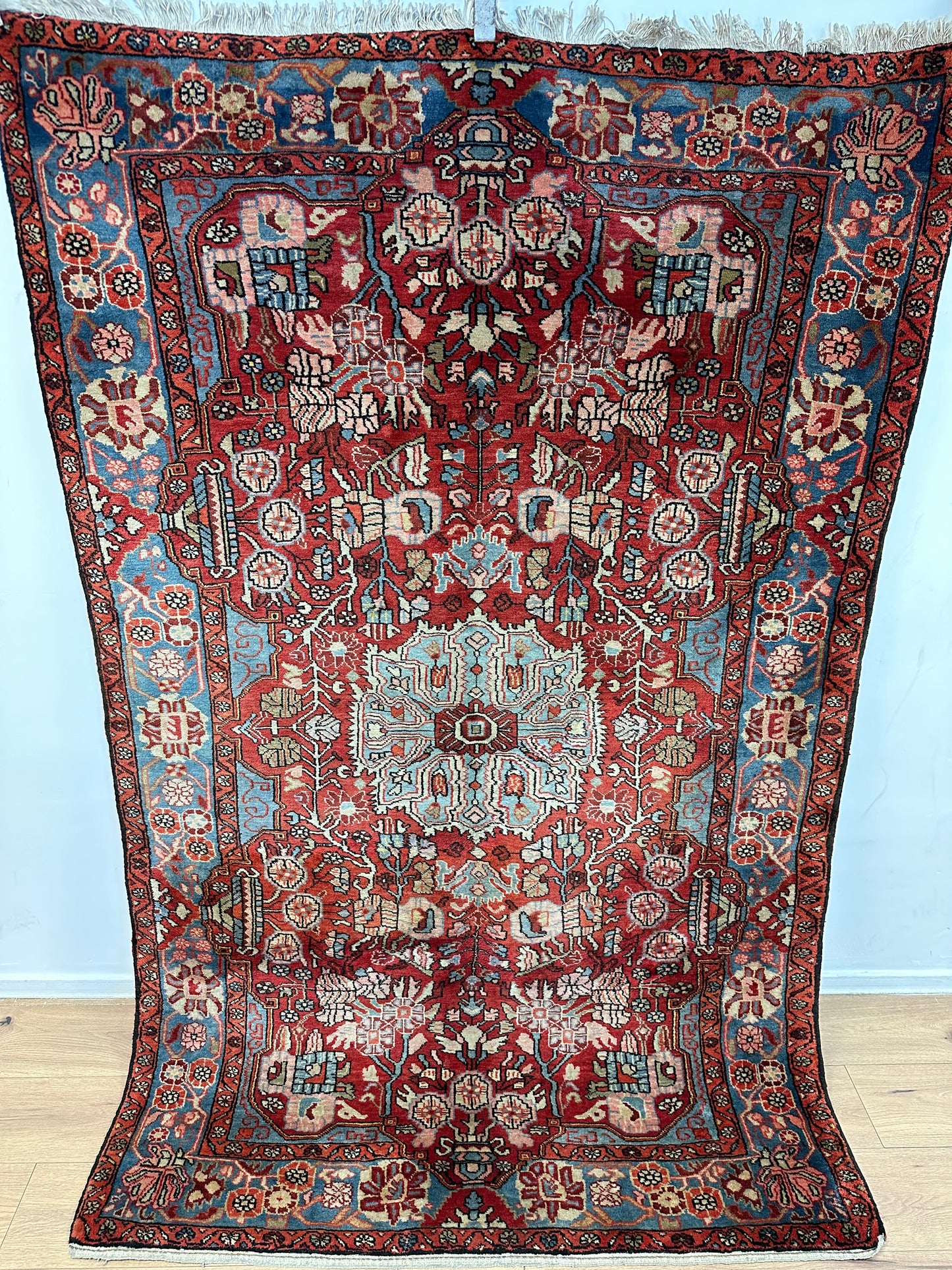 Handgeknüpfter Perser Orientteppich - Bachtiar Wolle - 225x140 cm