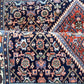 Orientteppich handgeknüpft Bidjar 98x74 cm