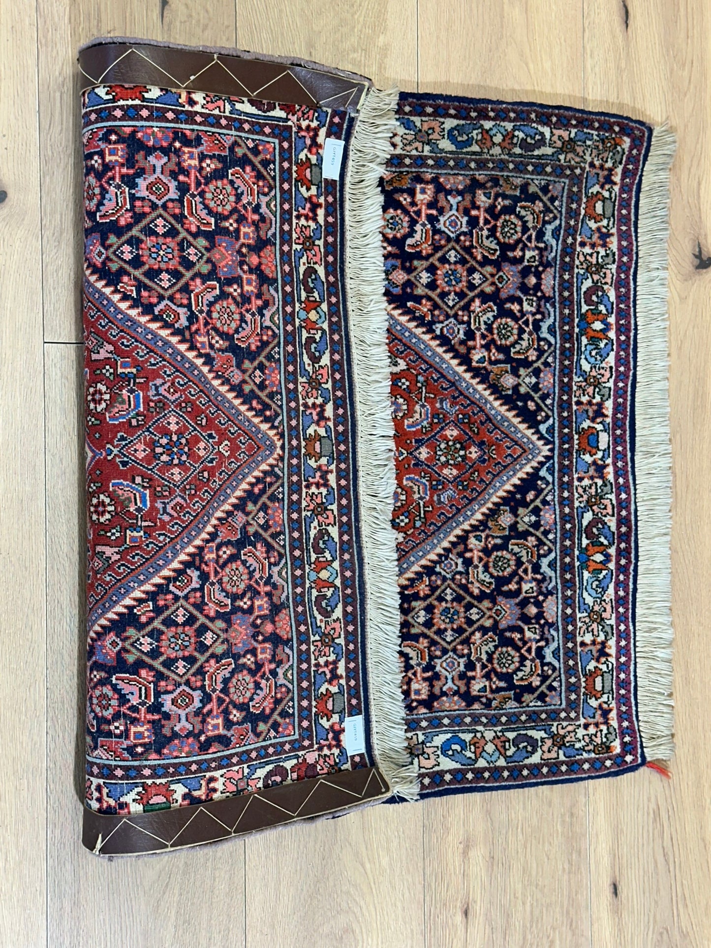 Orientteppich handgeknüpft Bidjar 98x74 cm