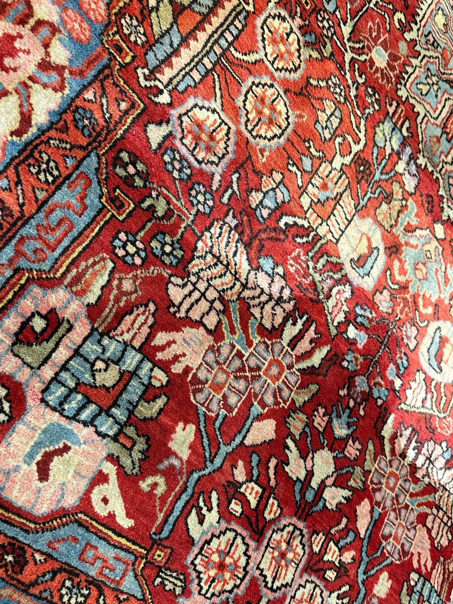 Handgeknüpfter Perser Orientteppich - Bachtiar Wolle - 225x140 cm