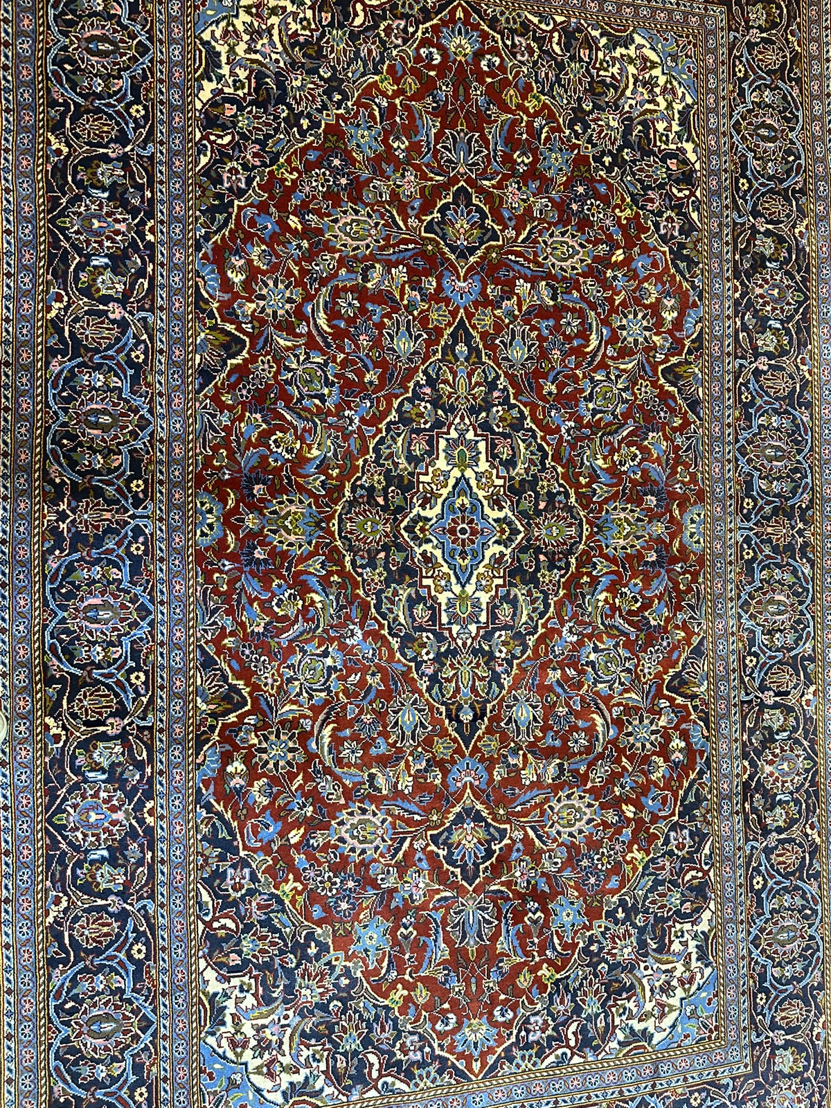Orientteppich handgeknüpft Keschan TOP 230x140 cm