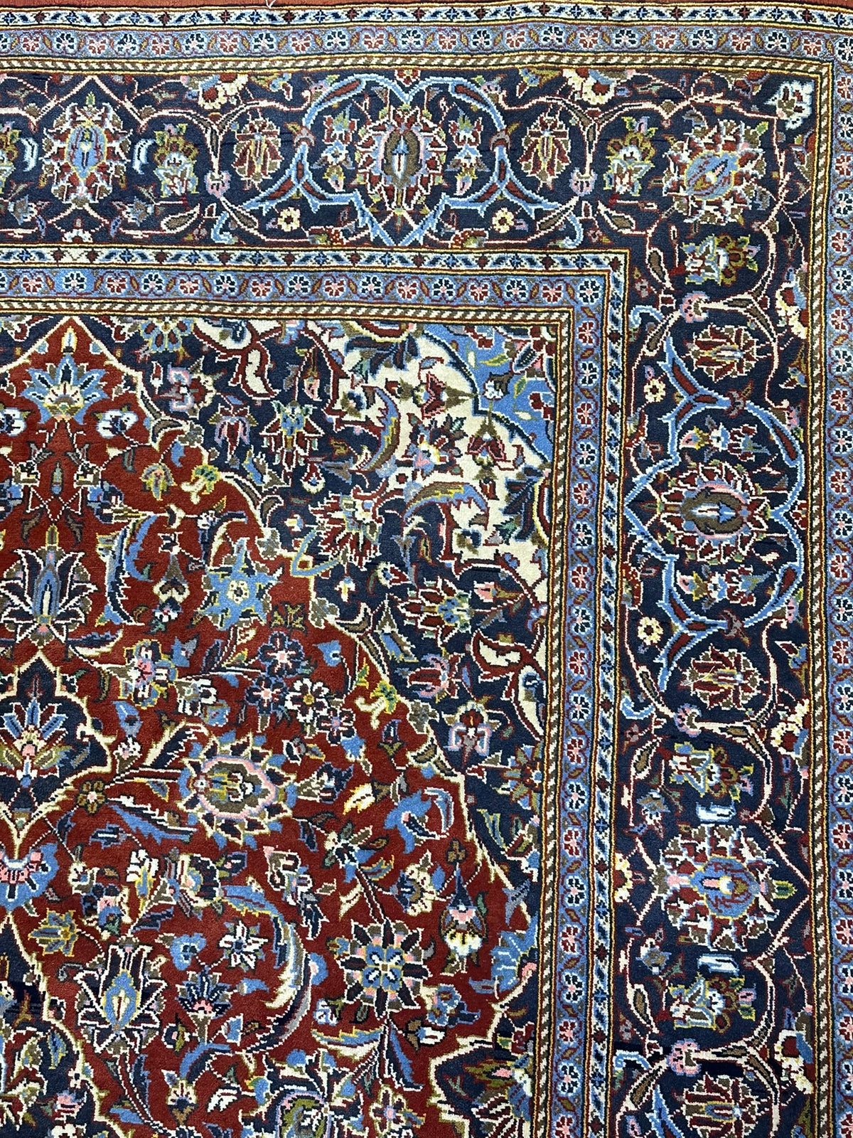 Orientteppich handgeknüpft Keschan TOP 230x140 cm