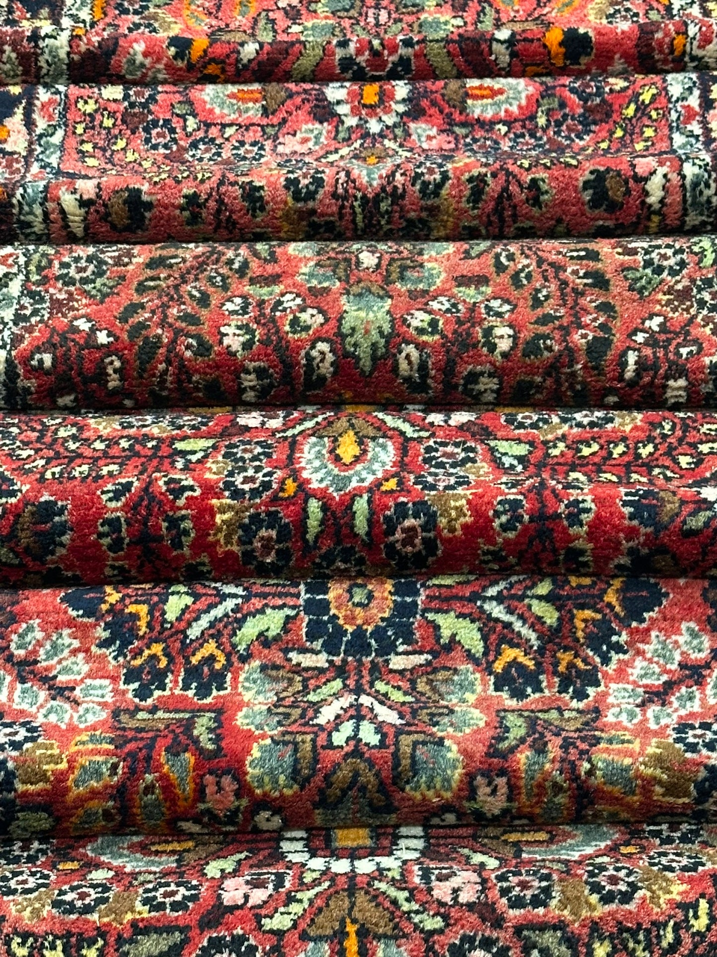Orientteppich handgeknüpft Sarough Läufer 780x80 cm