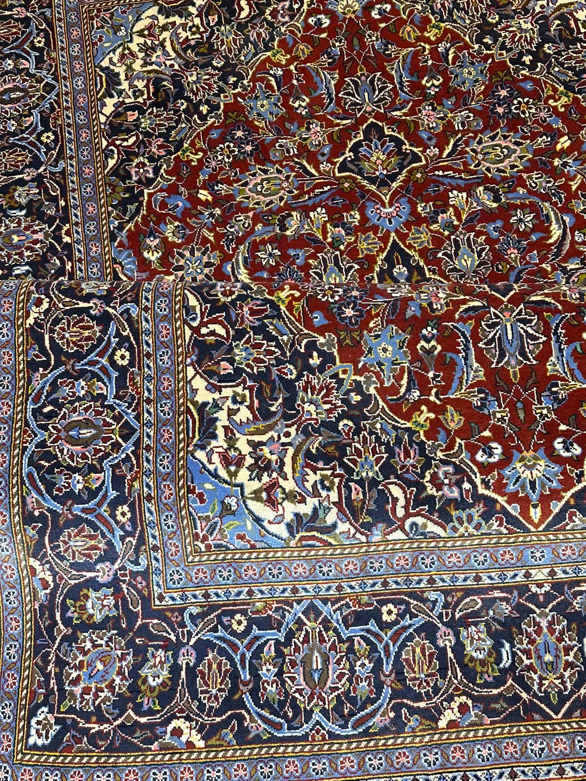 Orientteppich handgeknüpft Keschan TOP 230x140 cm