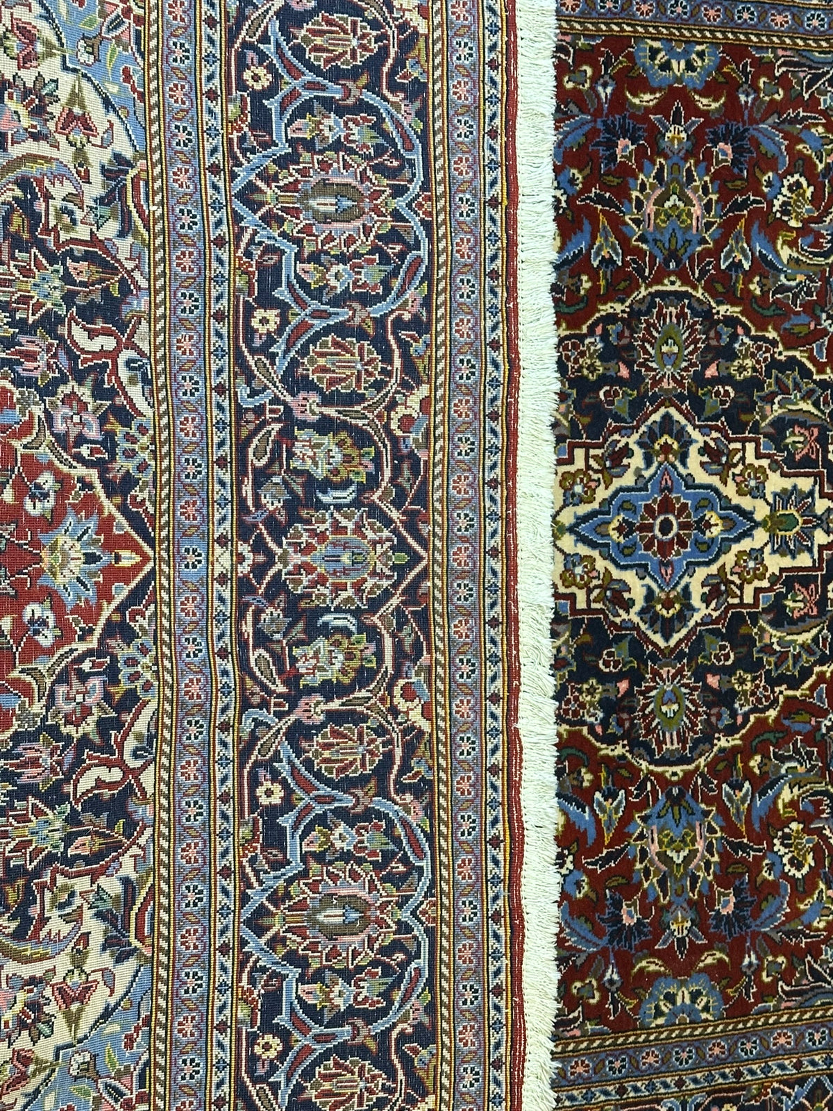 Orientteppich handgeknüpft Keschan TOP 230x140 cm