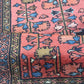 Antik Orientteppich handgeknüpft Lilian Sarough Naturfarben 86x72 cm
