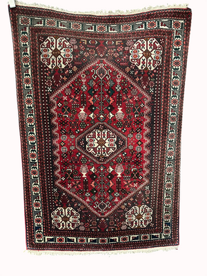 Handgeknüpfter Perser Teppich – Medaillon Design aus Abdeeh