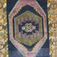 Antik Orientteppich handgeknüpft Kazak Milas Naturfarben 180x114 cm