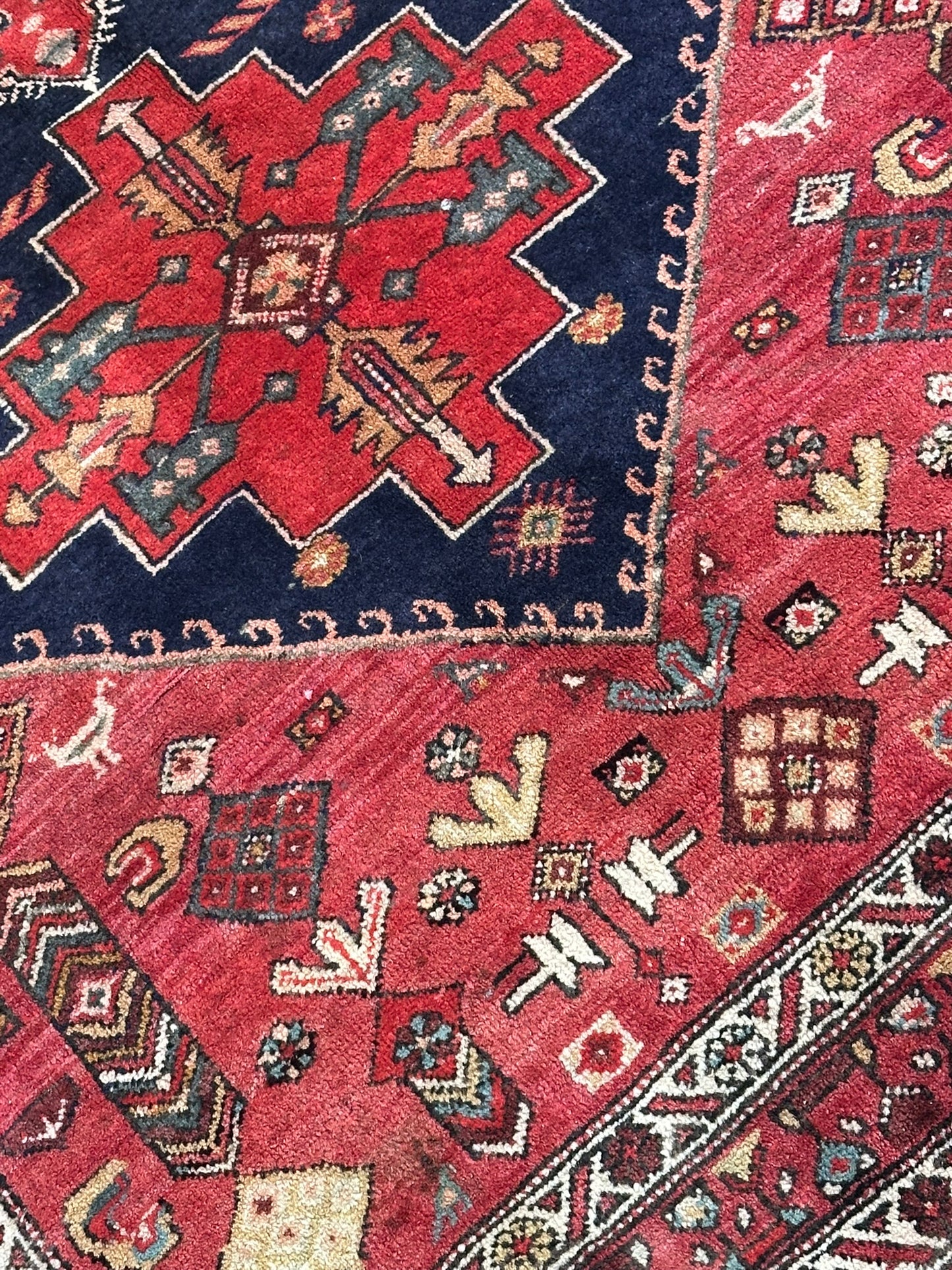 Orientteppich handgeknüpft Malayer Bidjar 310x140 cm