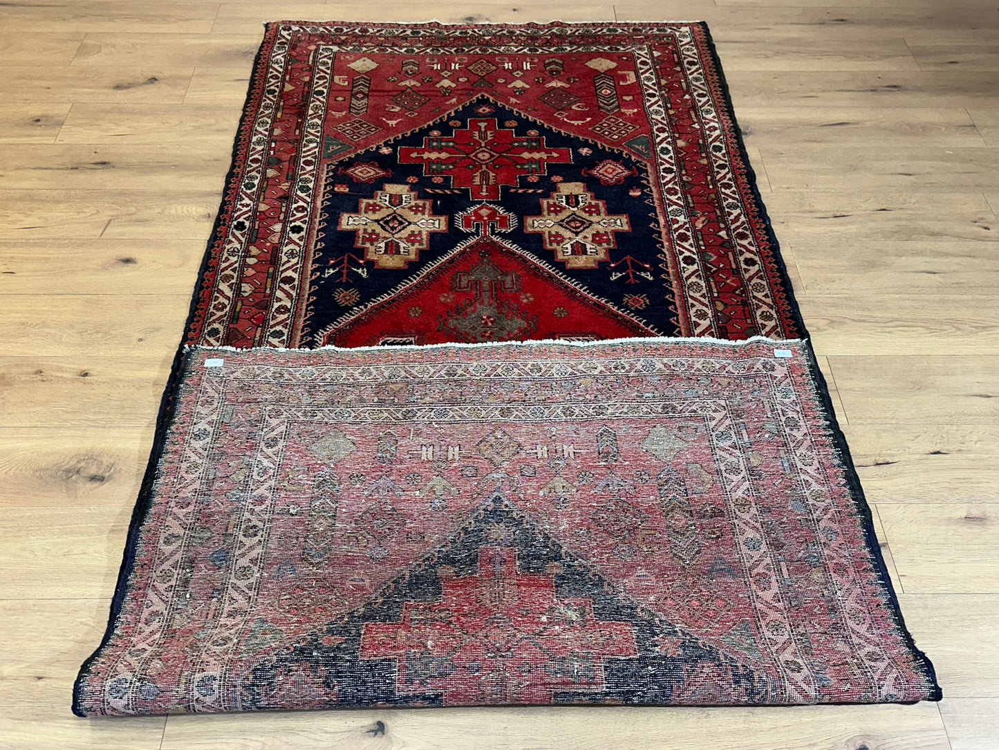 Orientteppich handgeknüpft Malayer Bidjar 310x140 cm