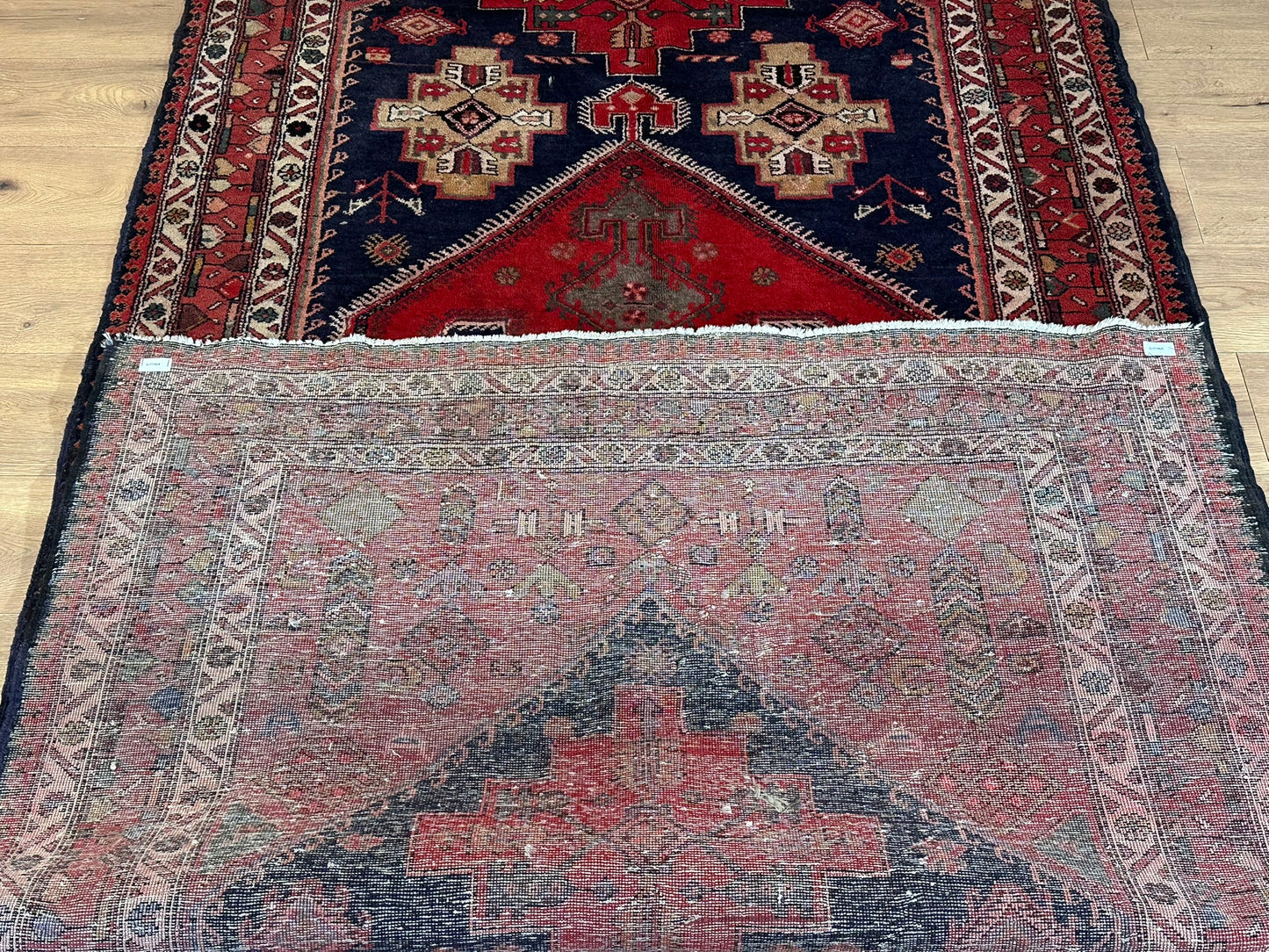 Orientteppich handgeknüpft Malayer Bidjar 310x140 cm