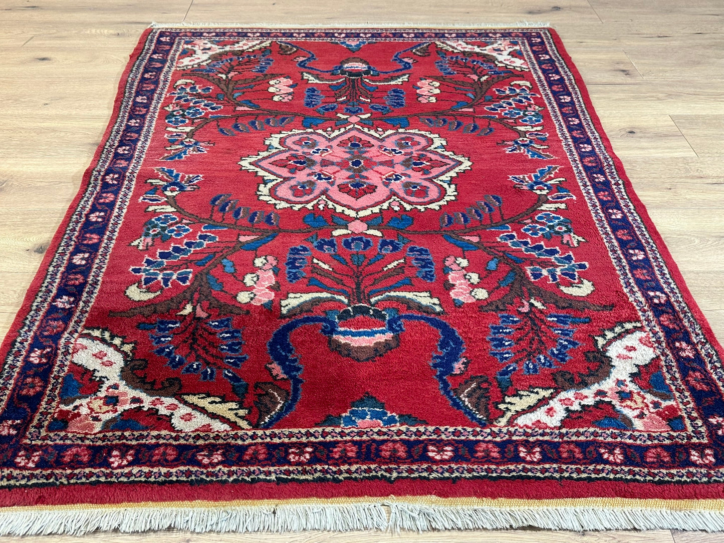 Orientteppich handgeknüpft Sarough 160x116 cm