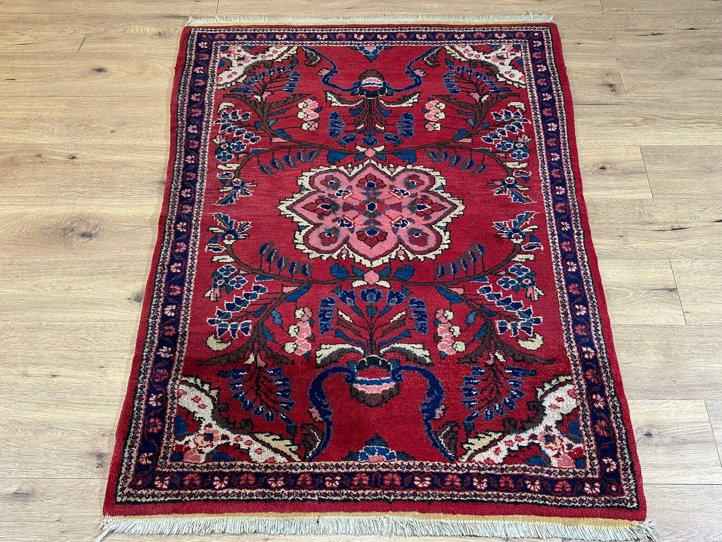 Orientteppich handgeknüpft Sarough 160x116 cm