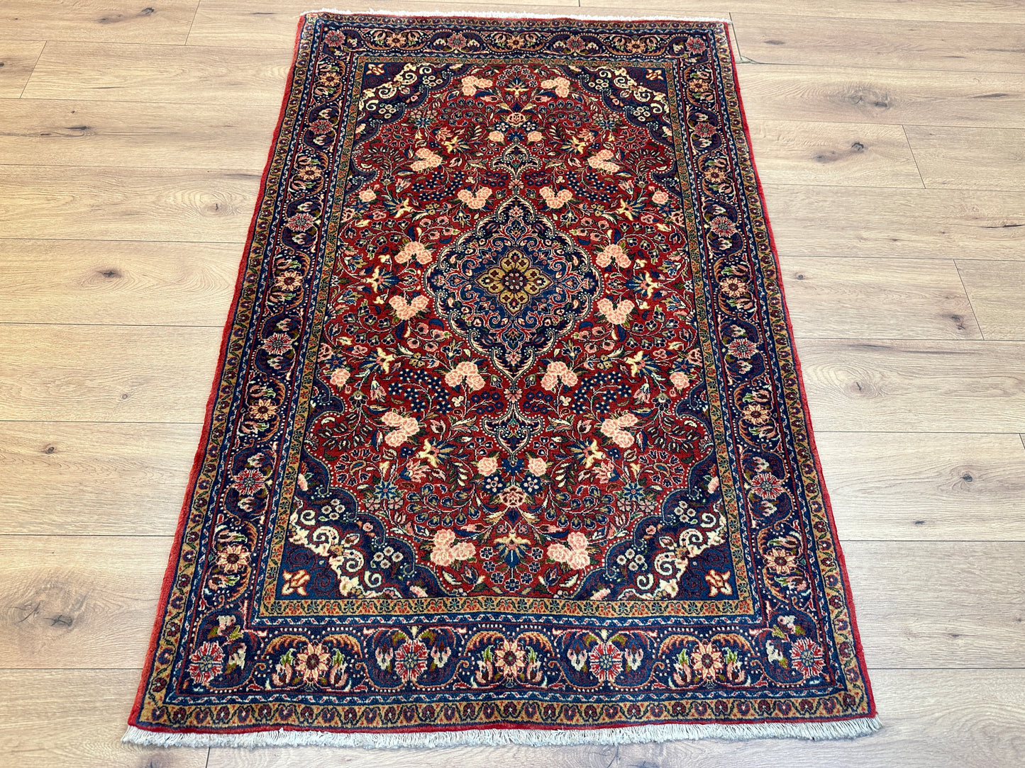 Handgeknüpfter Perser Orientteppich "Malayer Sarough" -157x103 cm