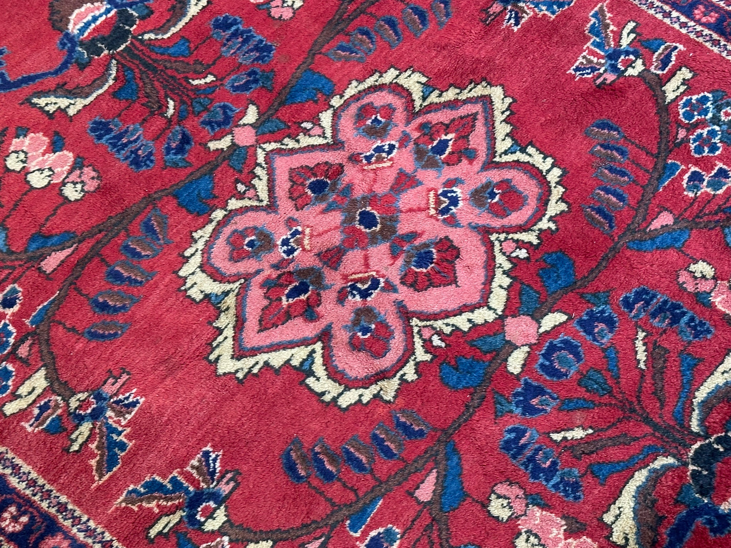 Orientteppich handgeknüpft Sarough 160x116 cm