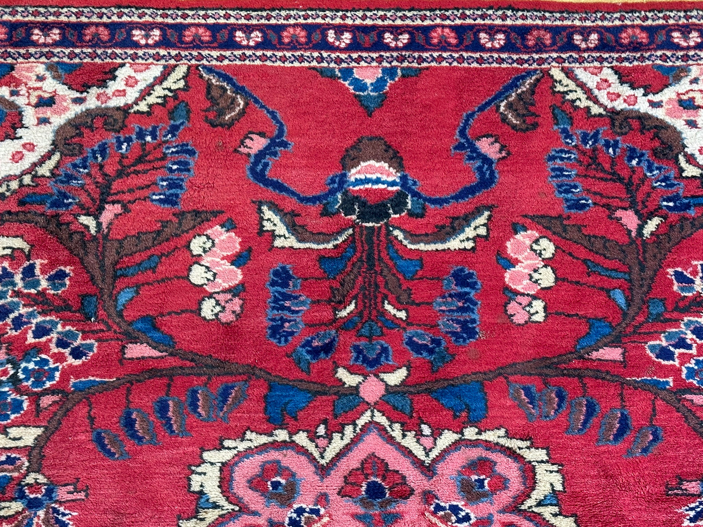 Orientteppich handgeknüpft Sarough 160x116 cm