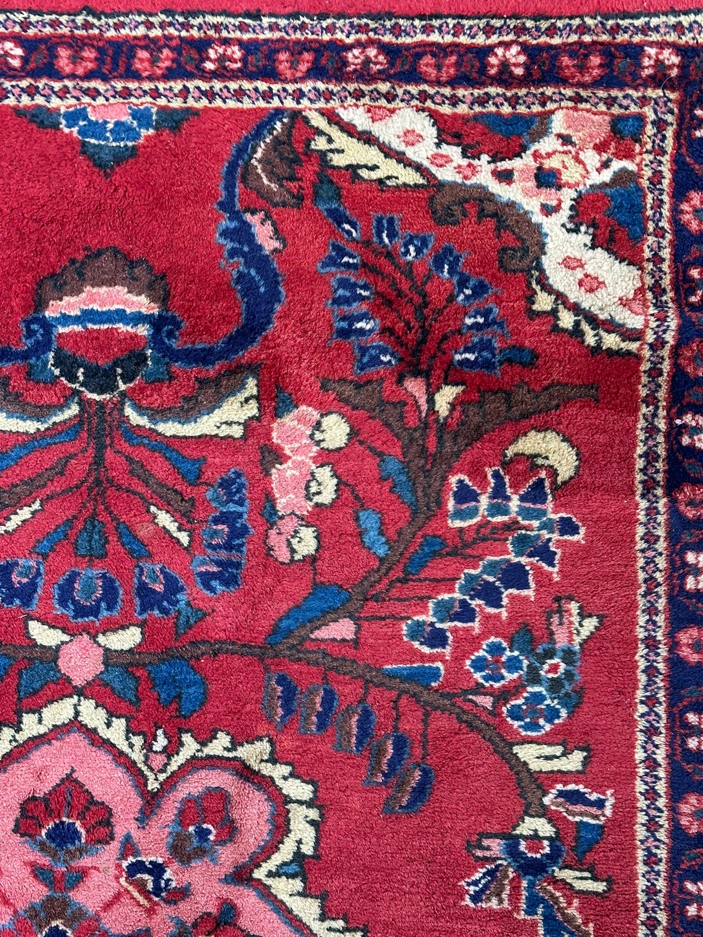 Orientteppich handgeknüpft Sarough 160x116 cm