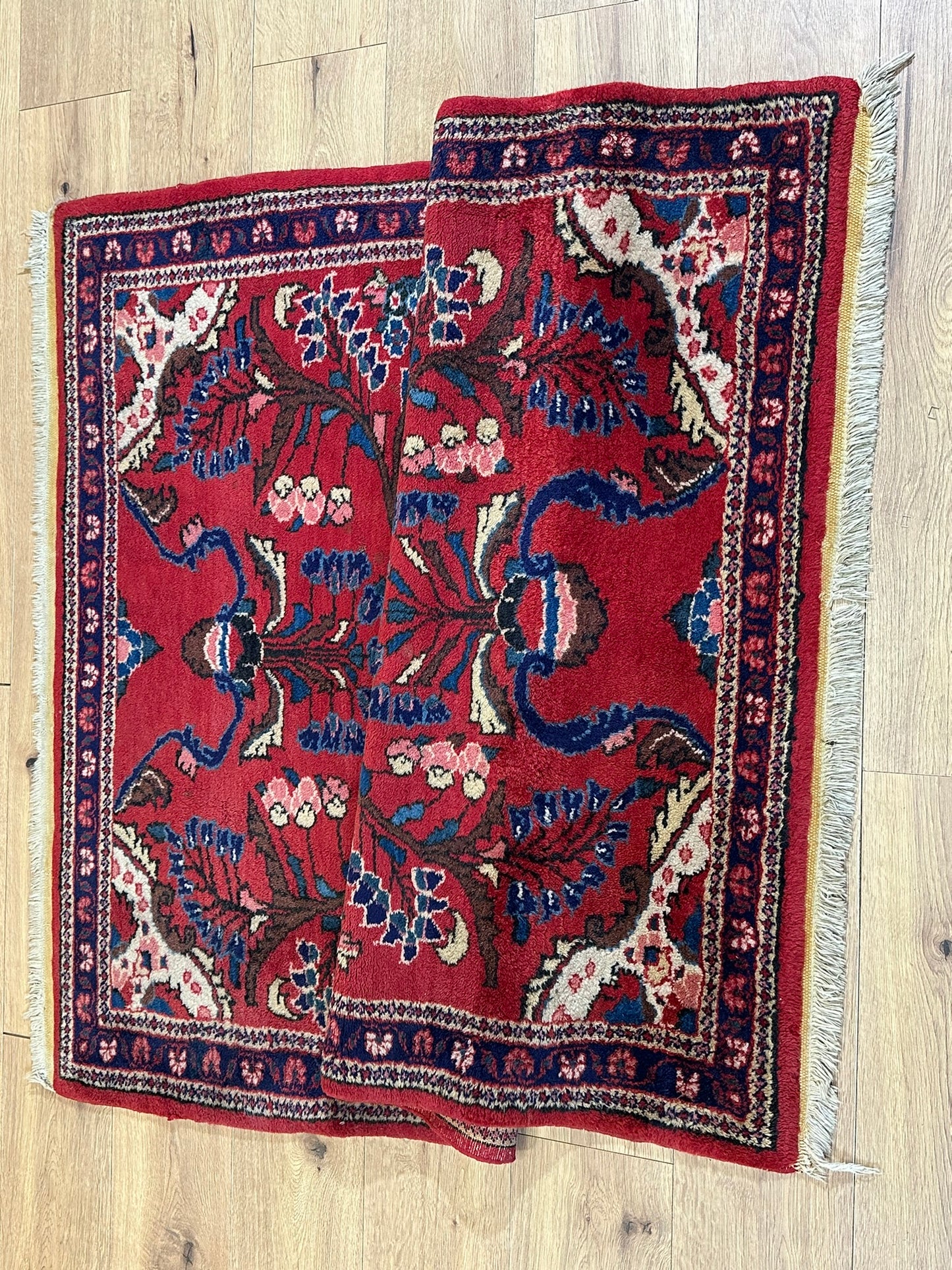 Orientteppich handgeknüpft Sarough 160x116 cm