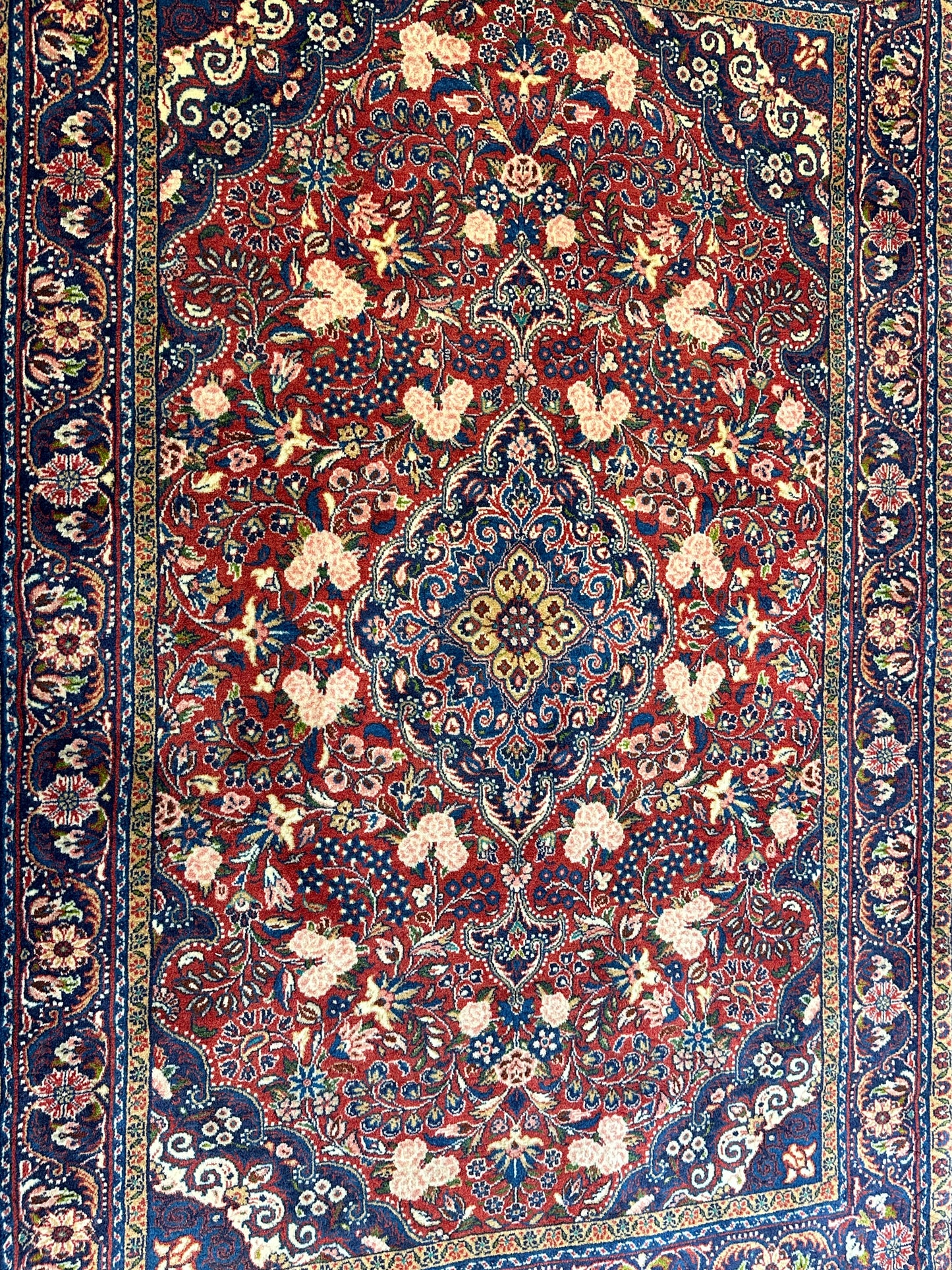 Handgeknüpfter Perser Orientteppich "Malayer Sarough" -157x103 cm