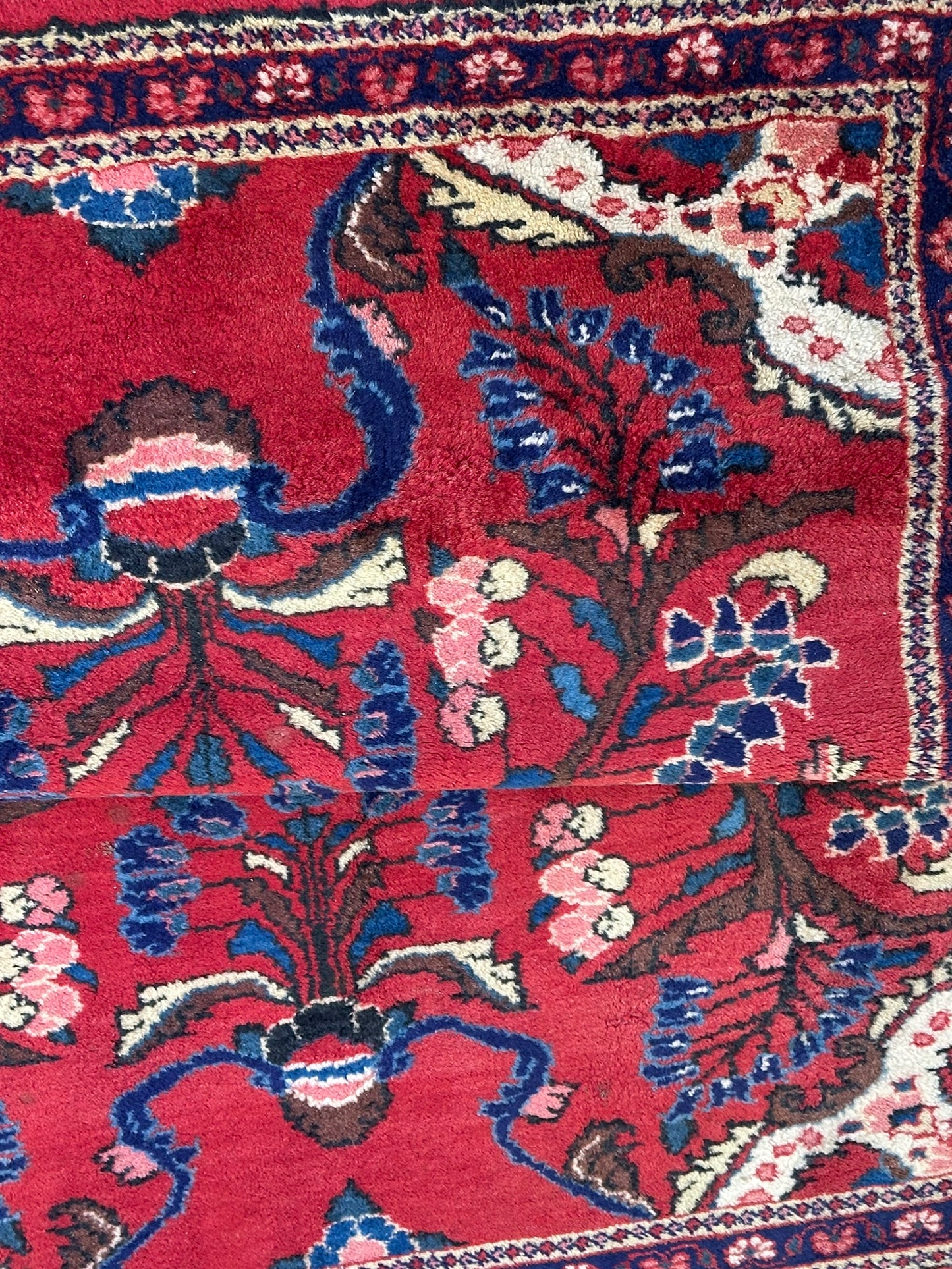 Orientteppich handgeknüpft Sarough 160x116 cm