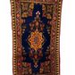 Orientteppich handgeknüpft Sarough Natur Semiantik 118x62 cm