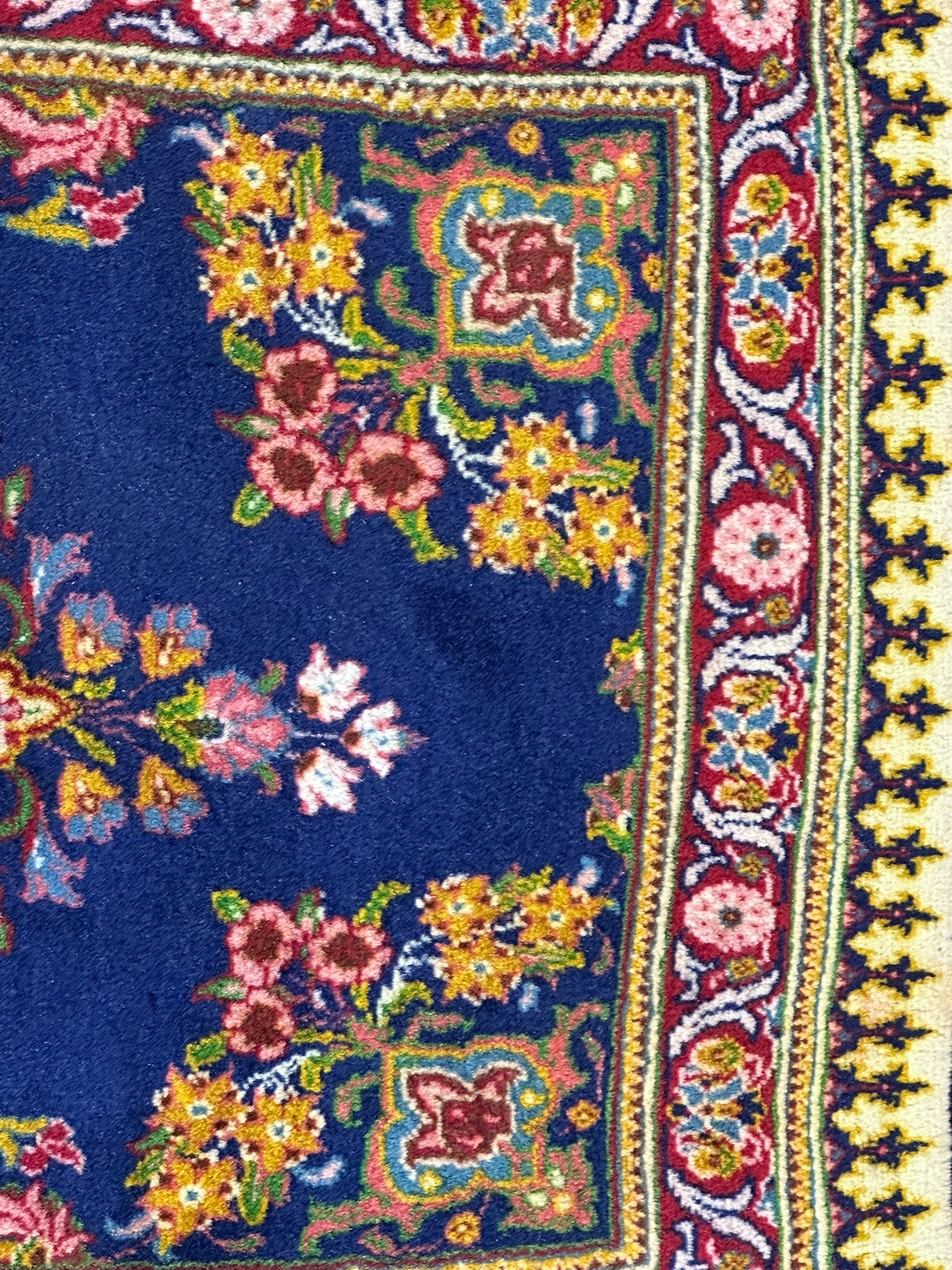 Orientteppich handgeknüpft Sarough Natur Semiantik 118x62 cm