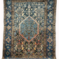 Handgeknüpfter Perser Teppich – Malayer Art Deco Naturfarben maße 185x130cm