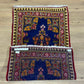 Orientteppich handgeknüpft Sarough Natur Semiantik 118x62 cm