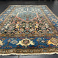 Handgeknüpfter Perser Teppich – Malayer Art Deco Naturfarben maße 185x130cm
