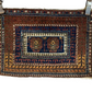 Antik Orientteppich handgeknüpft Belutsch Naturfarben 64x45 cm