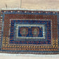 Antik Orientteppich handgeknüpft Belutsch Naturfarben 64x45 cm