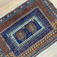 Antik Orientteppich handgeknüpft Belutsch Naturfarben 64x45 cm