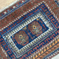 Antik Orientteppich handgeknüpft Belutsch Naturfarben 64x45 cm
