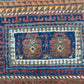 Antik Orientteppich handgeknüpft Belutsch Naturfarben 64x45 cm