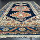 Handgeknüpfter Perser Teppich – Zanjan Art Deco Naturfarben 197x130cm