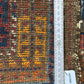 Antik Orientteppich handgeknüpft Belutsch Naturfarben 64x45 cm