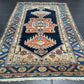 Handgeknüpfter Perser Teppich – Zanjan Art Deco Naturfarben 197x130cm