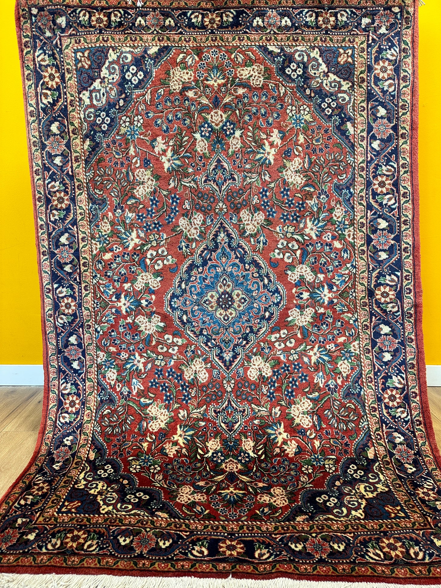 Handgeknüpfter Perser Orientteppich "Malayer Sarouck" 160x105 cm