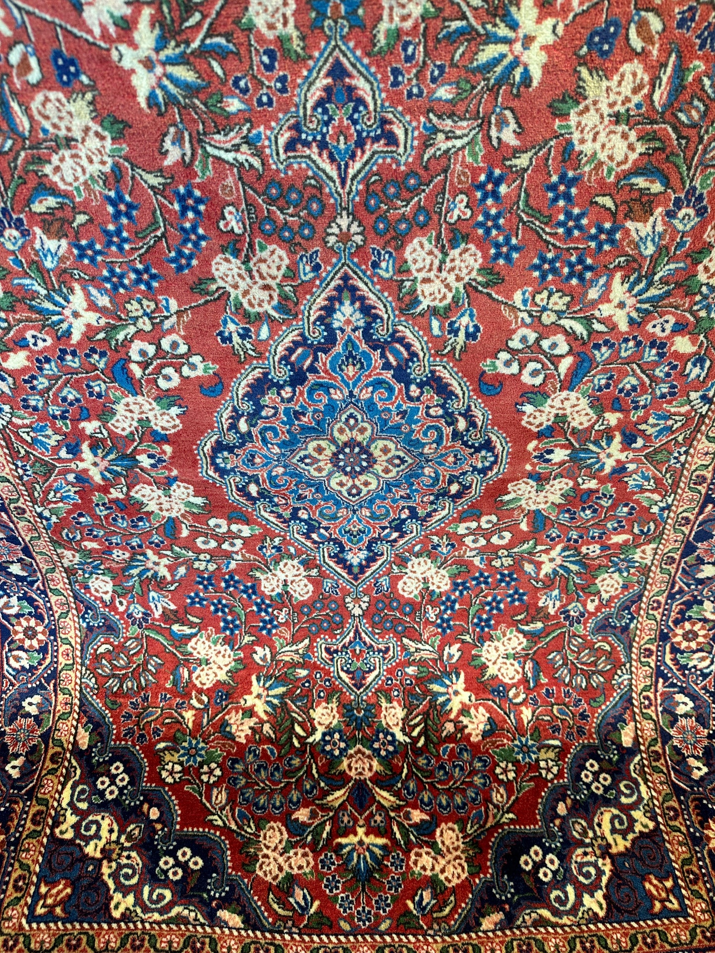 Handgeknüpfter Perser Orientteppich "Malayer Sarouck" 160x105 cm