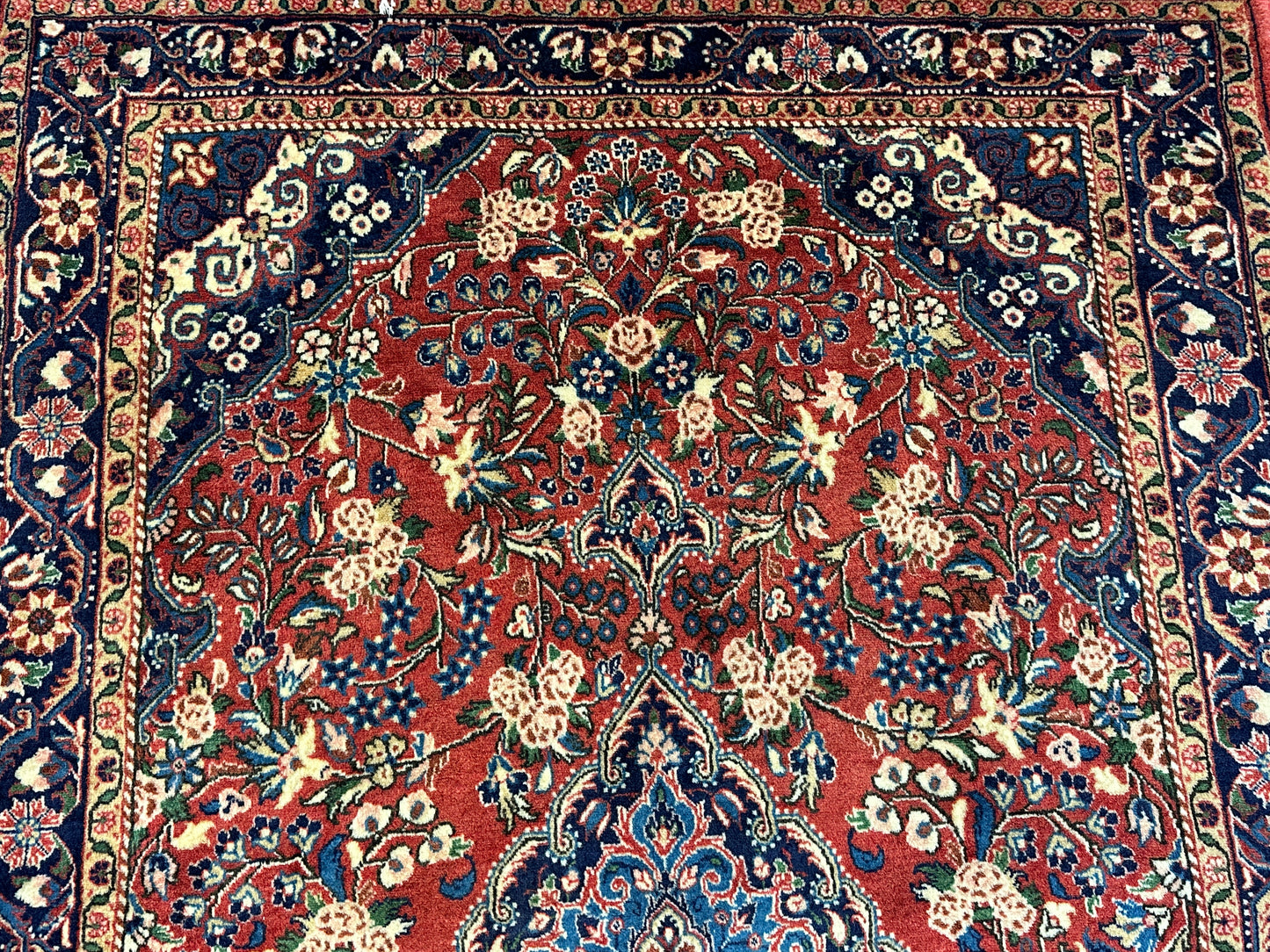 Handgeknüpfter Perser Orientteppich "Malayer Sarouck" 160x105 cm