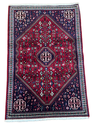 Orientteppich handgeknüpft Abadeh 110x73 cm