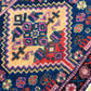 Antike Handgeknüpfter Perser Orientteppich Bachtiar Tasche 55x76 cm