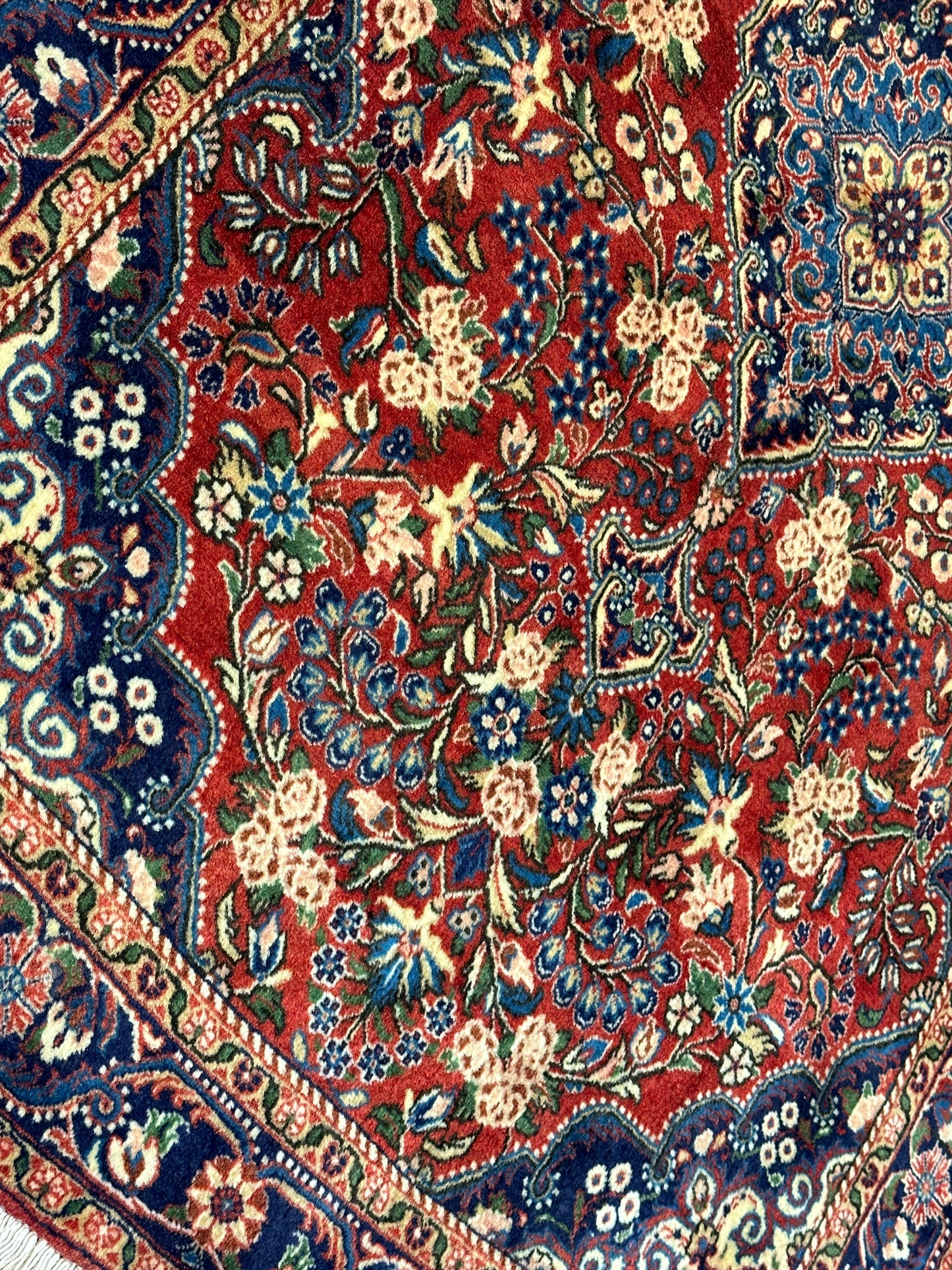 Handgeknüpfter Perser Orientteppich "Malayer Sarouck" 160x105 cm