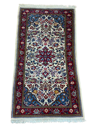 Orientteppich handgeknüpft Sarough 118x64 cm