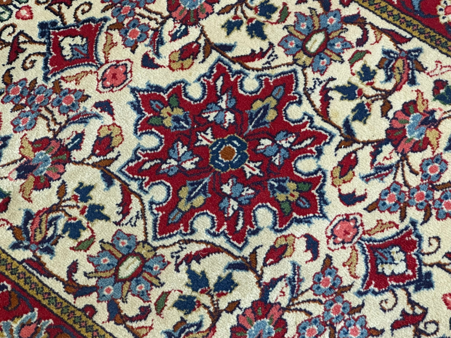 Orientteppich handgeknüpft Sarough 118x64 cm