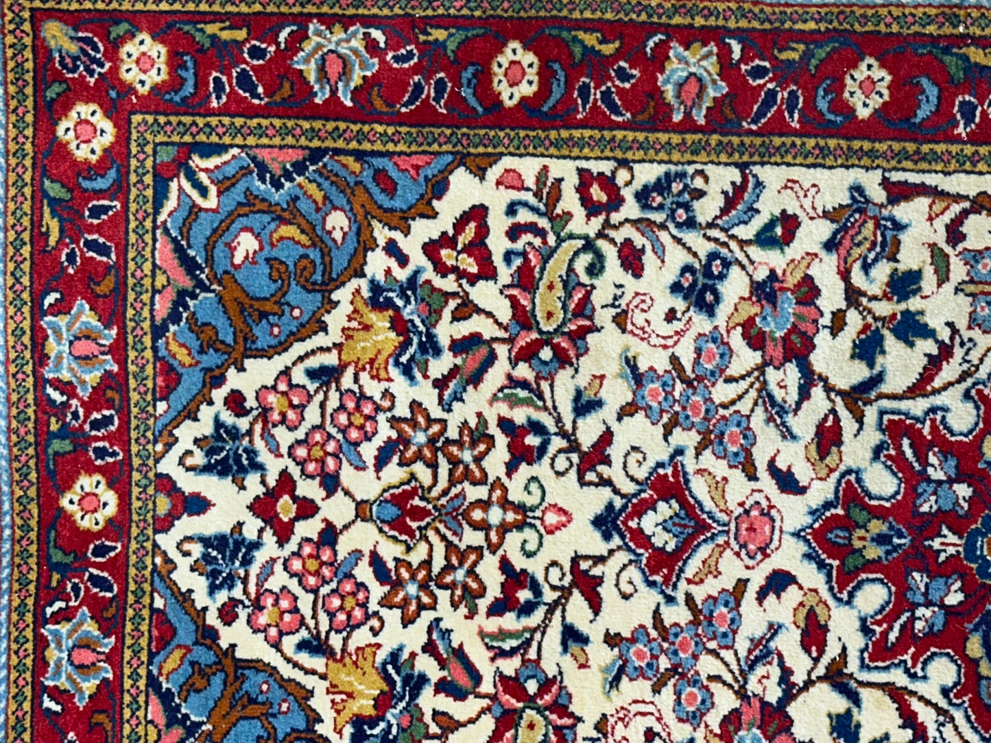 Orientteppich handgeknüpft Sarough 118x64 cm