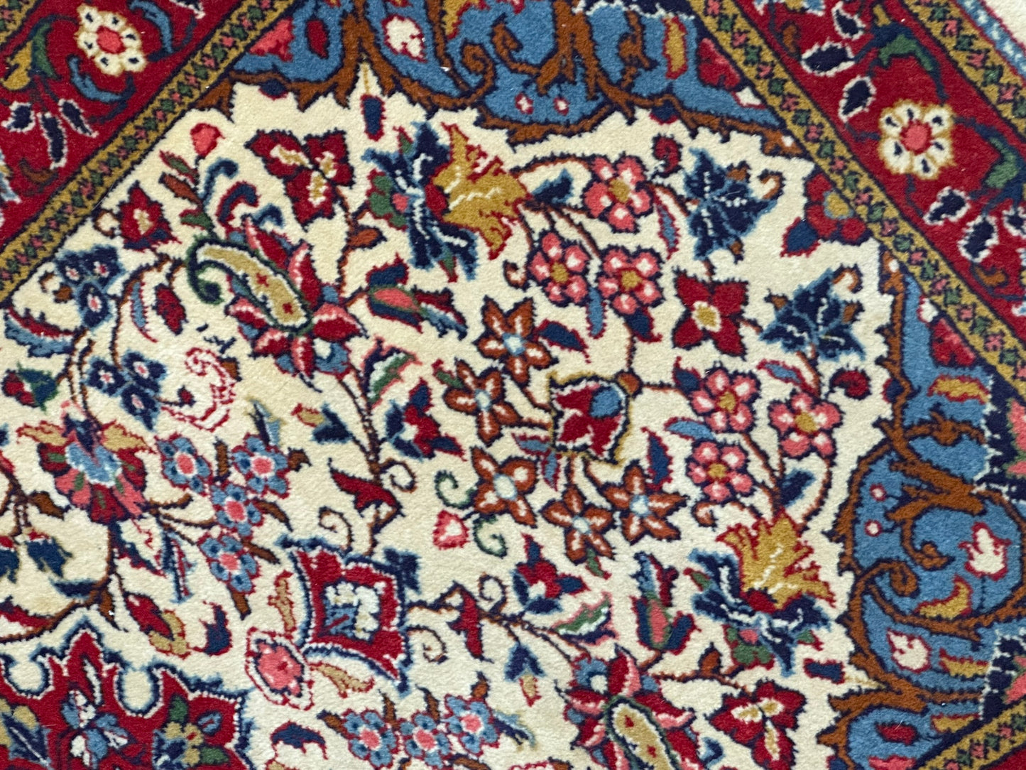 Orientteppich handgeknüpft Sarough 118x64 cm